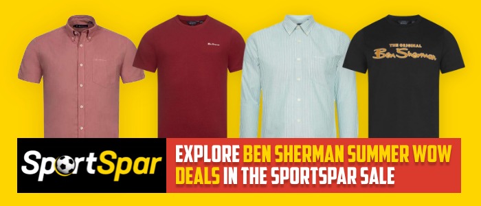 Ben Sherman Summer Wow Deals – Fashionable Clothes at Huge Discounts on Sportspar!