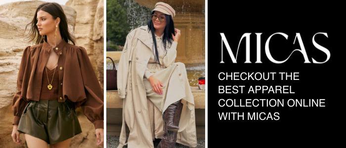 Checkout the Best Apparel Collection Online with Micas