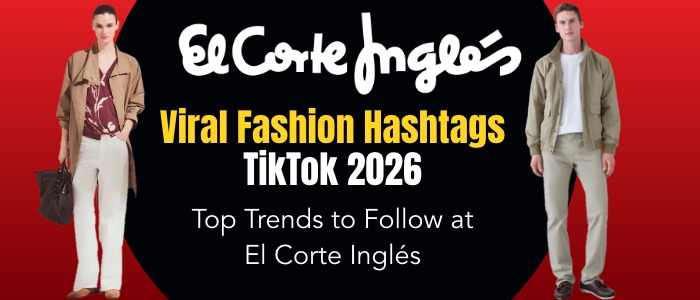 Viral Fashion Hashtags TikTok 2026: Top Trends to Follow at El Corte Inglés