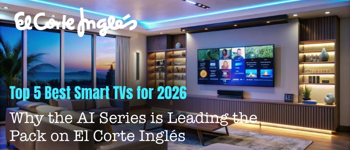 Top 5 Best Smart TVs for 2026: Why the AI Series is Leading the Pack on El Corte Inglés