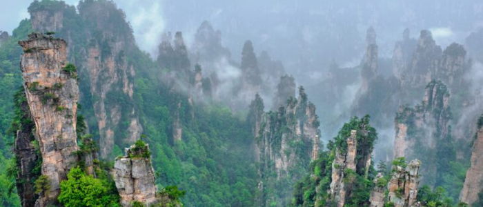 Tianzi Mountains, China