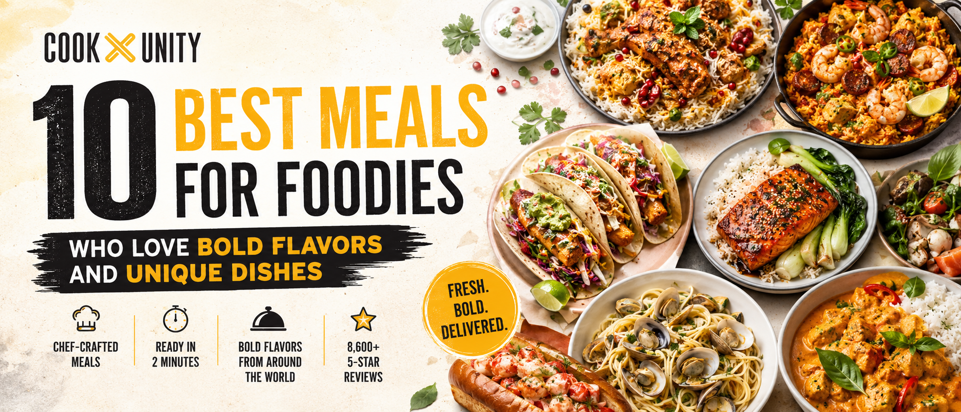 10 Best Meals for Foodies Who Love Bold Flavors and Unique Dishes