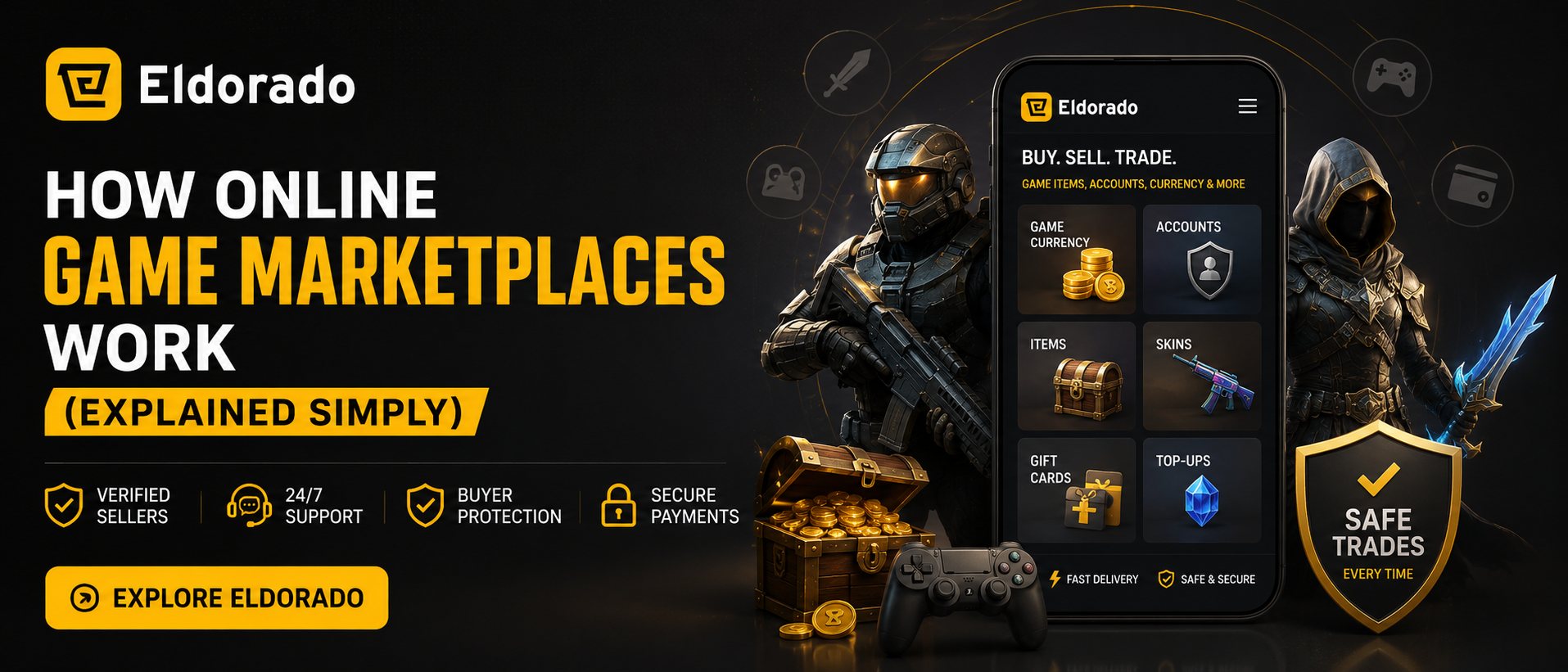 How Online Game Marketplaces Work (Explained Simply)