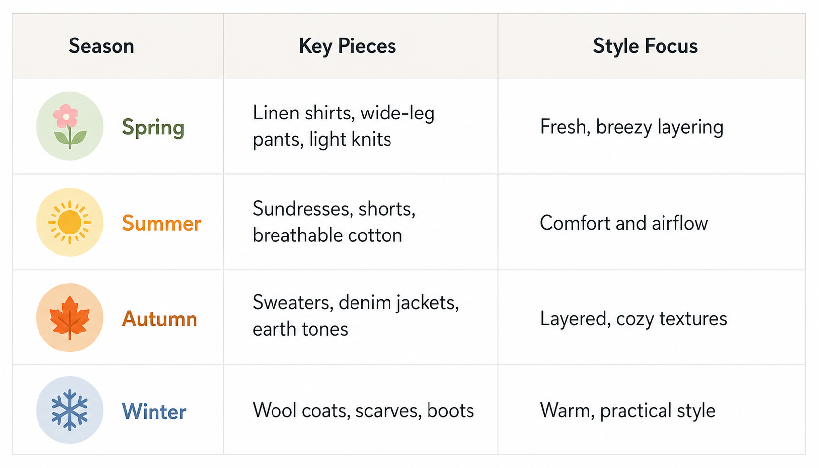 Seasonal Outfit Snapshot