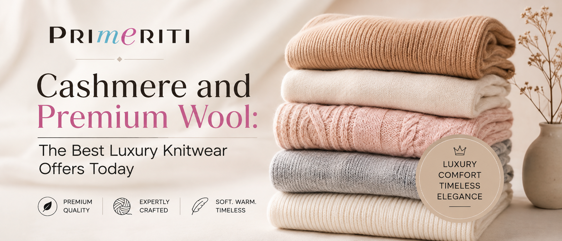 Cashmere and Premium Wool: The Best Luxury Knitwear Offers Today