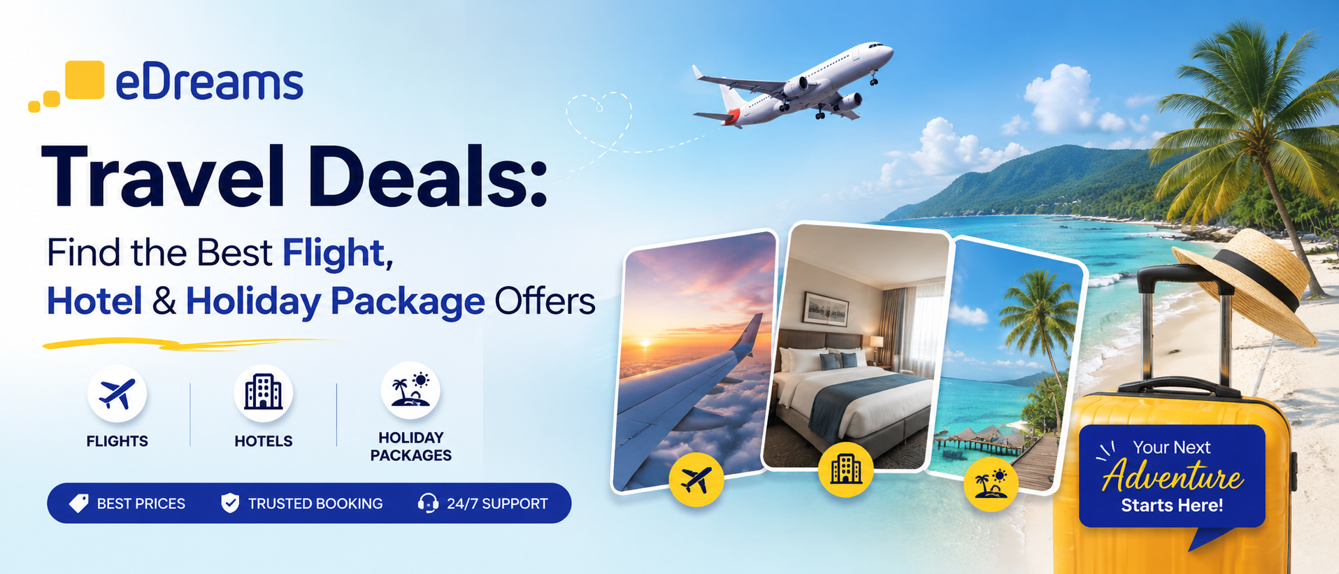 Travel Deals: Find the Best Flight, Hotel & Holiday Package Offers